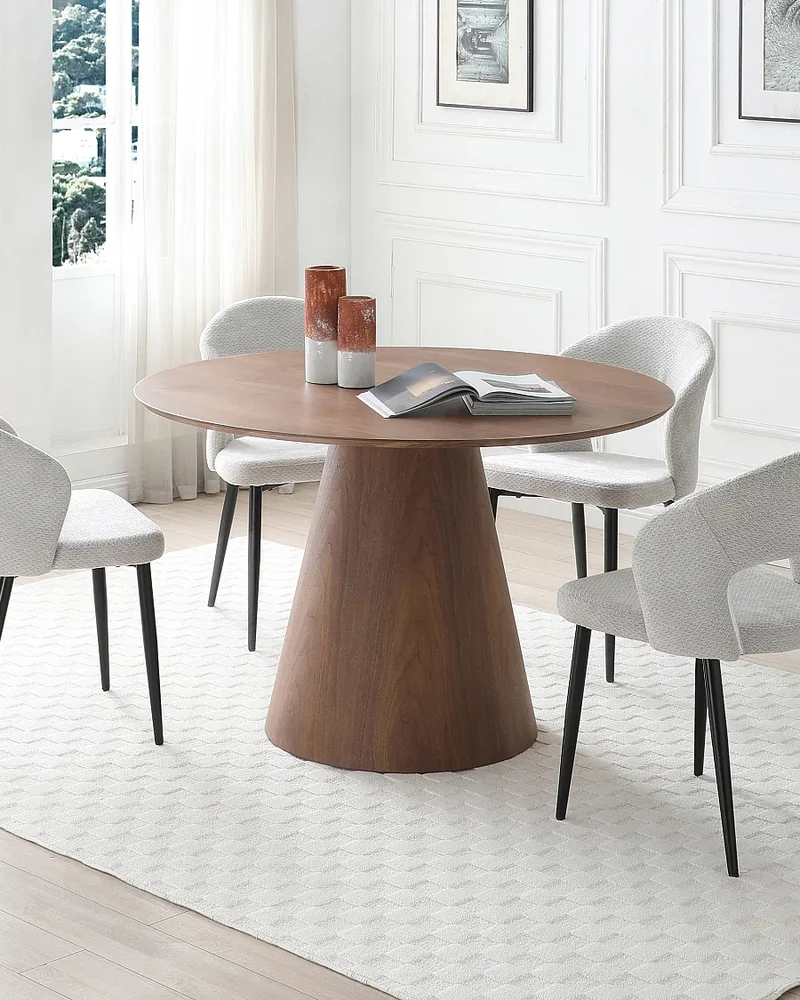 table a manger ronde noyer