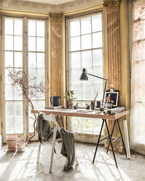deco bureau moderne plateau liege