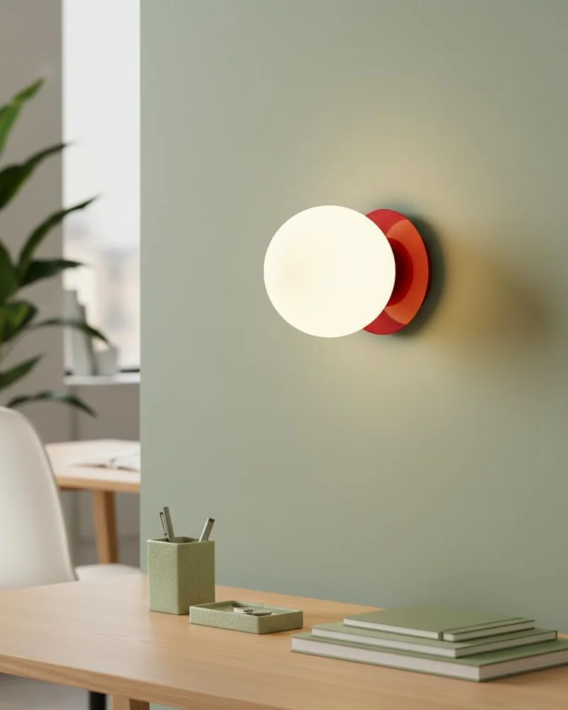 applique rouge opaline