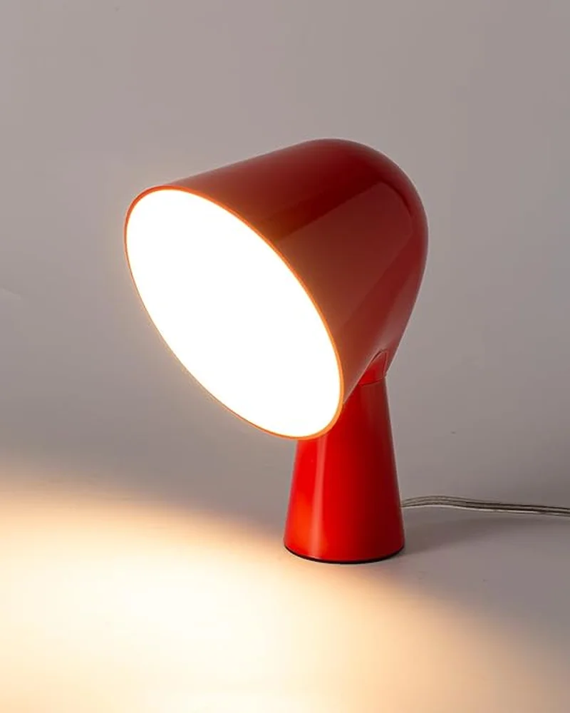 lampe moderne rouge