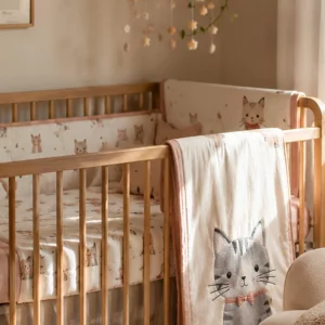deco chambre bebe chat